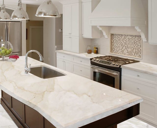 Atlanta Luxury Homes Use Marble Countertops. Find out Why: