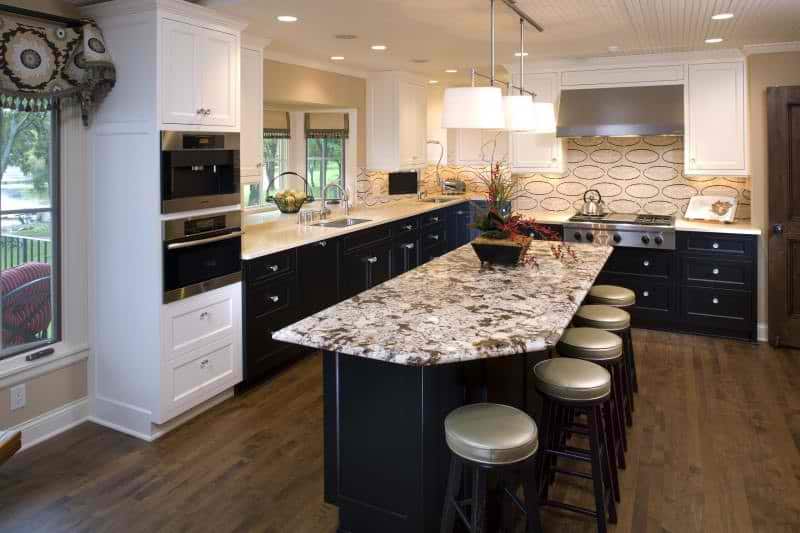 Black and White Granite Countertops