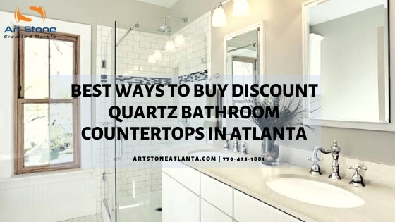 discount Quartz bathroom countertops