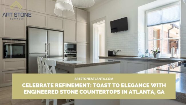 Celebrate Refinement_ Toast to Elegance with Engineered Stone Countertops in Atlanta, GA engineered stone countertops in Atlanta, GA
