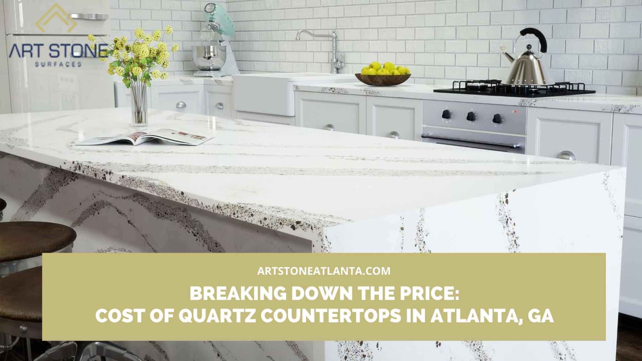 Cost of quartz countertops in Atlanta