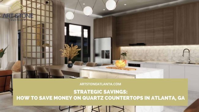 how to save money on quartz countertops in Atlanta