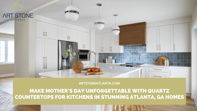 Quartz countertops for kitchens in Atlanta