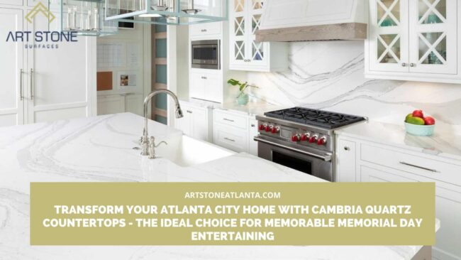 Cambria quartz countertops in Atlanta