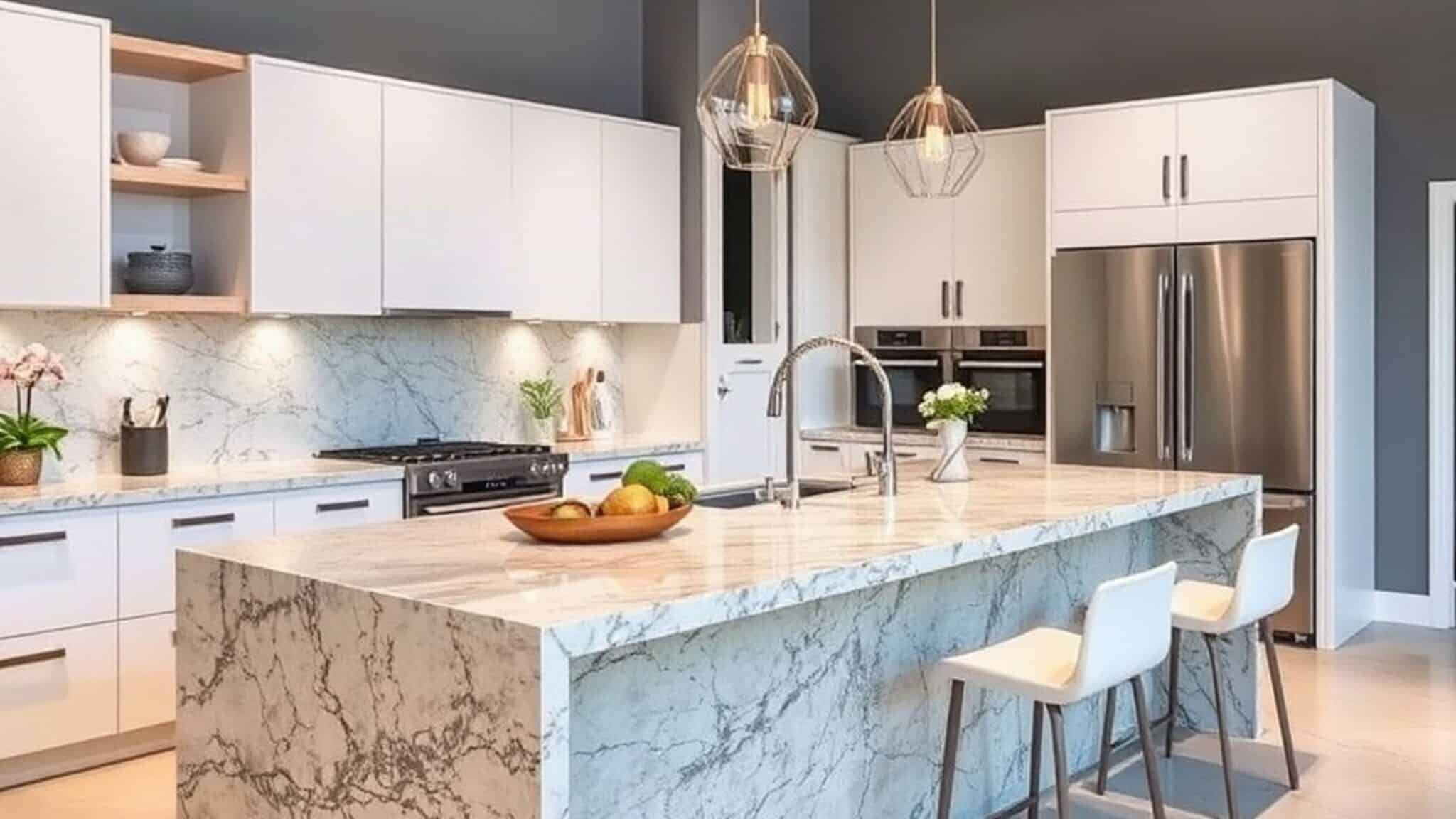 Quartz countertop renovation ideas in Atlanta, GA