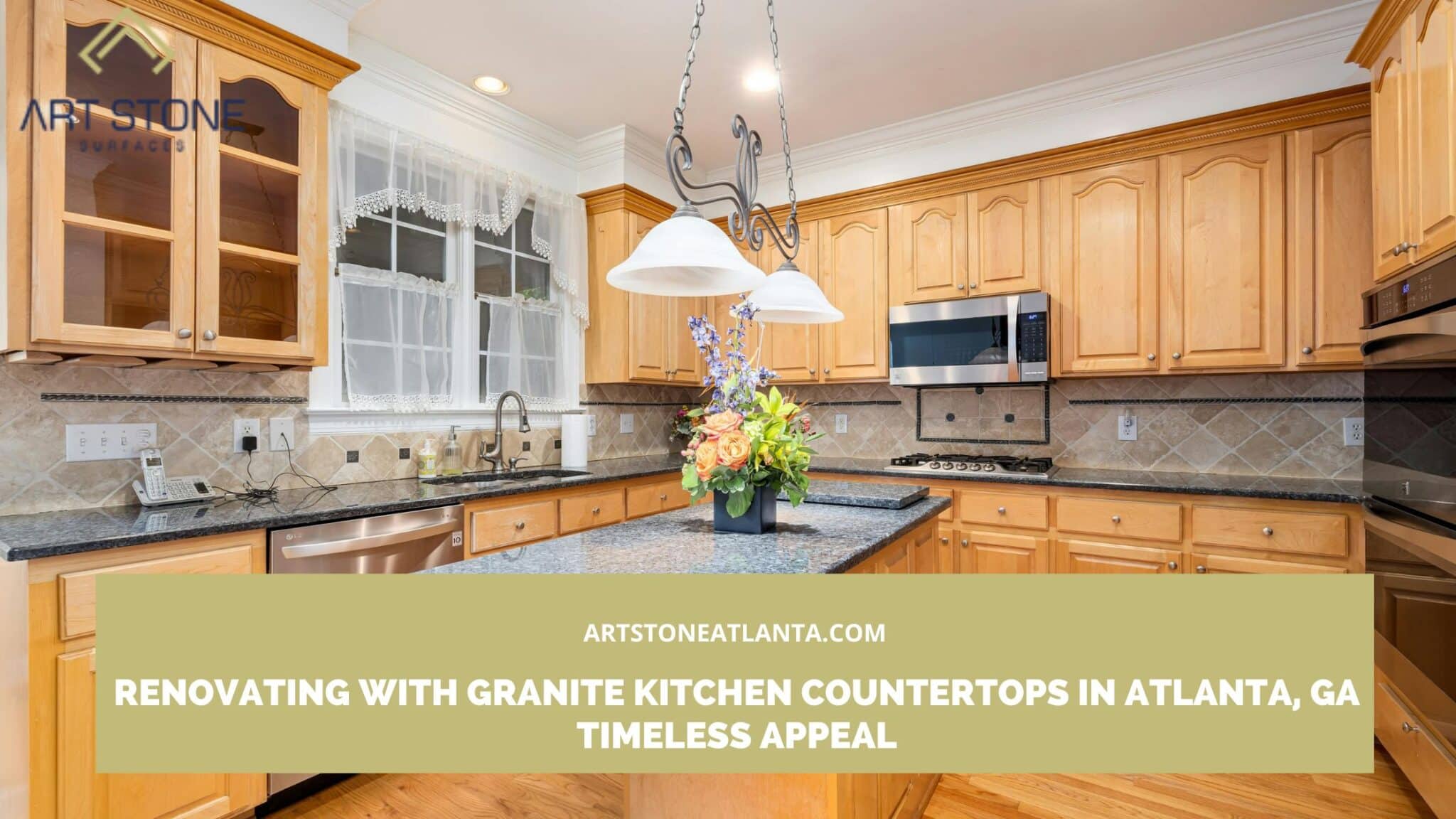 Renovating with granite kitchen countertops in Atlanta