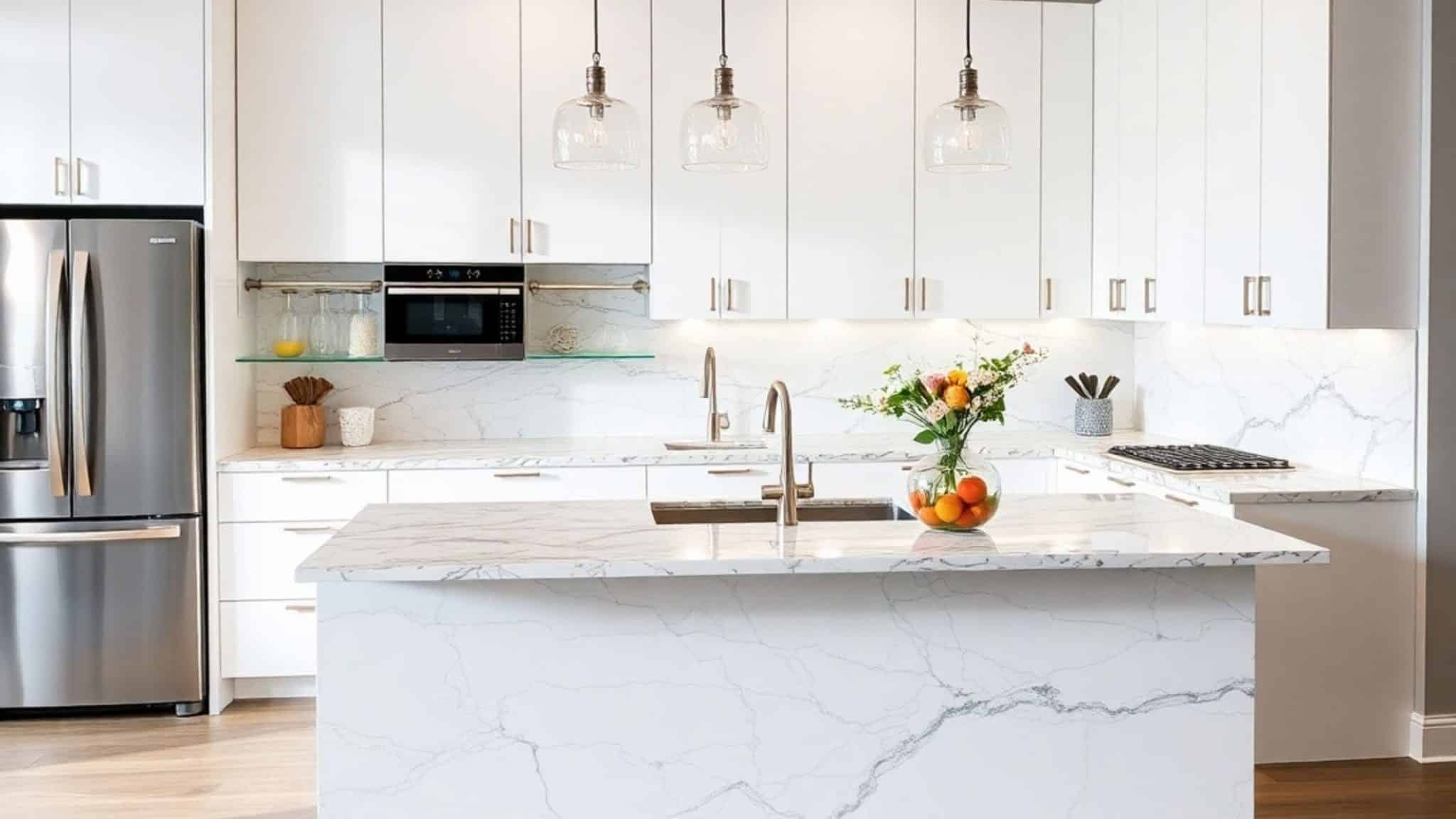 Cost of quartz countertops installed