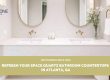 Quartz bathroom countertops in Atlanta