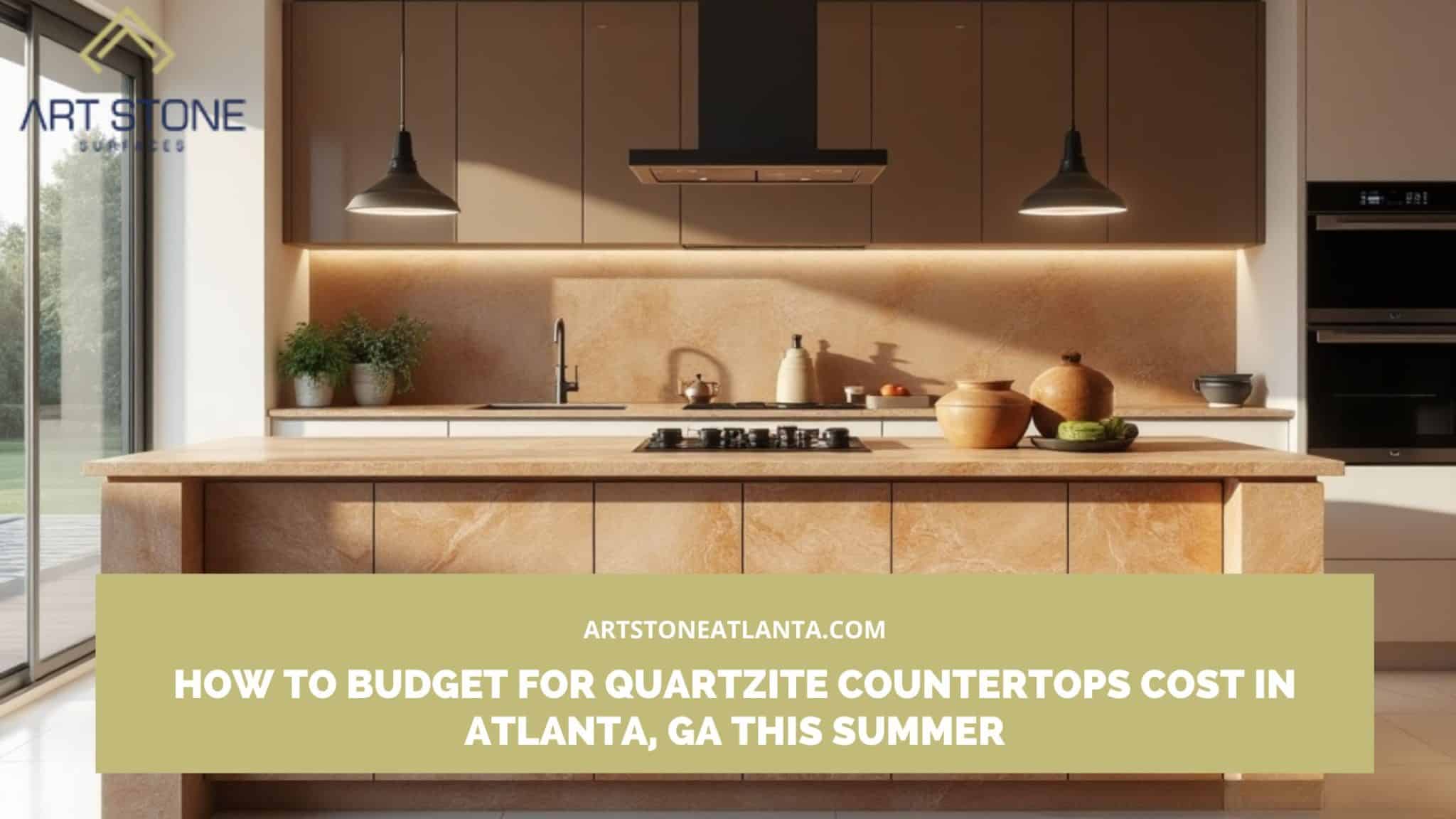 Quartzite countertops cost in Atlanta