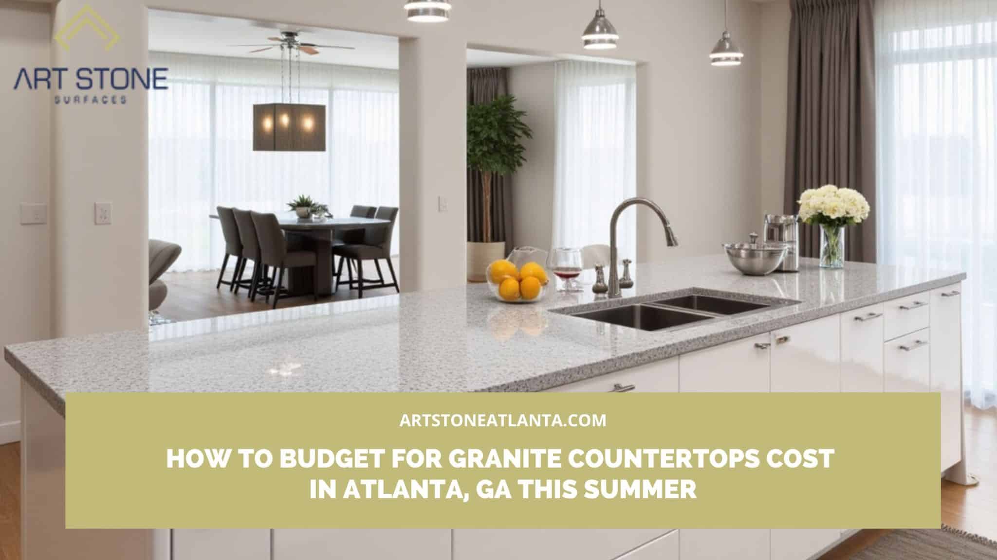 Granite countertops cost in Atlanta