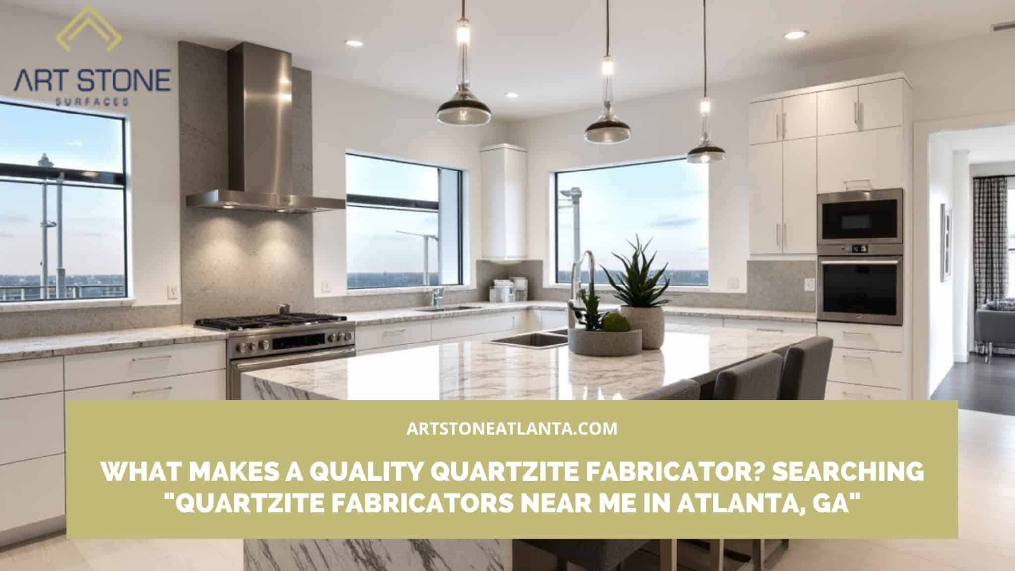 Quartzite fabricators near me in Atlanta