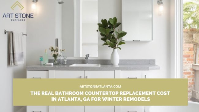 Bathroom countertop replacement cost in Atlanta