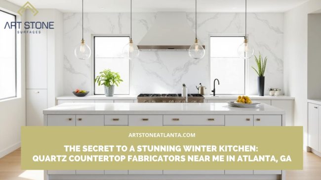 Quartz countertop fabricators near me in Atlanta