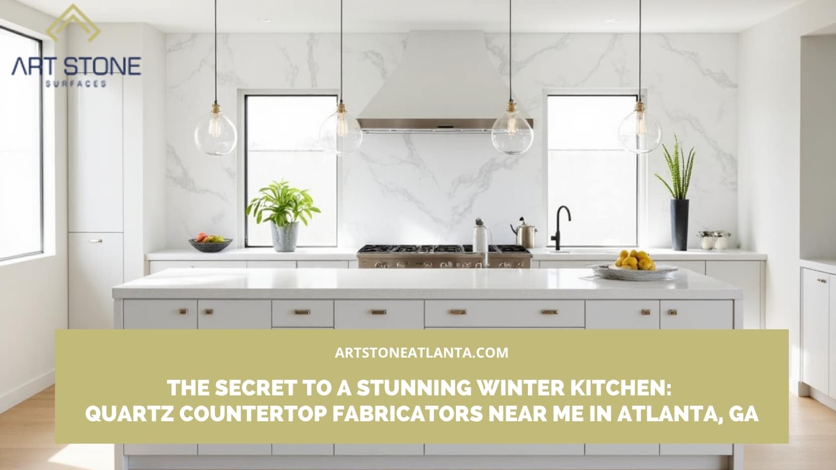 Quartz countertop fabricators near me in Atlanta