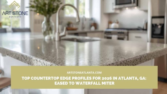 countertop edge profiles 2026 Atlanta