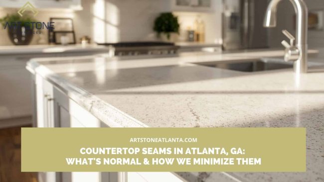 countertop seams how many Atlanta