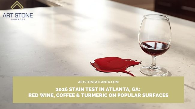 stain resistant countertops test 2026