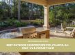 outdoor kitchen countertops