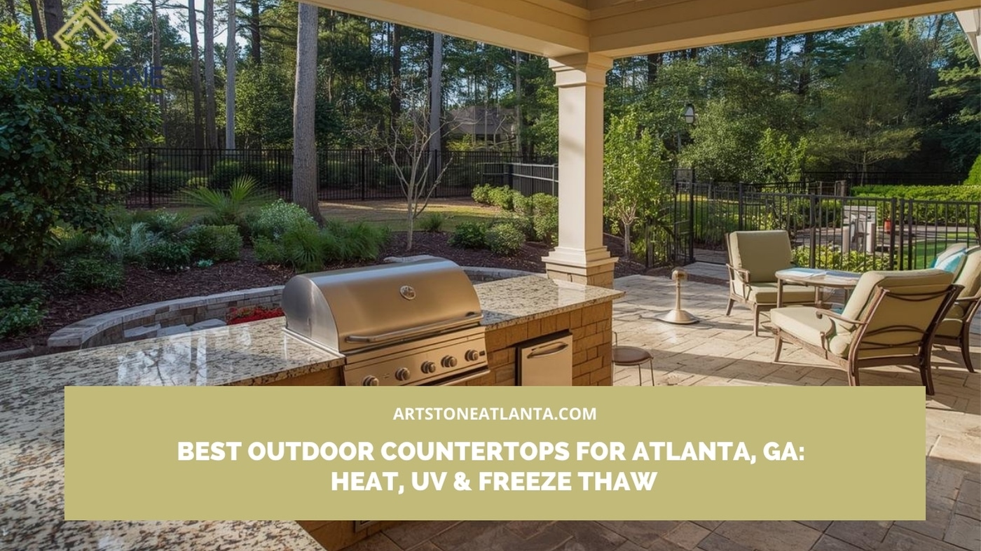 outdoor kitchen countertops