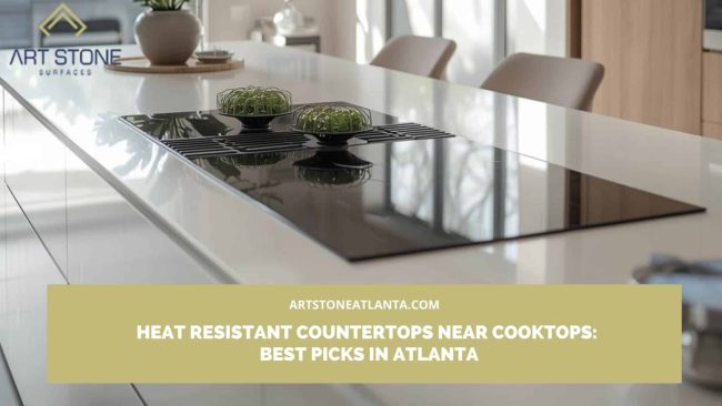 heat resistant countertops near cooktop Atlanta