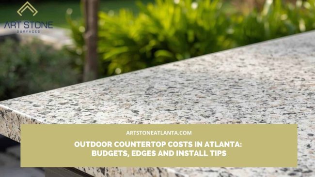 cost of outdoor countertops Atlanta