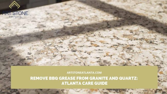 grease stain removal granite quartz Atlanta
